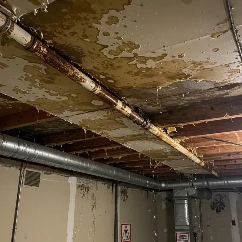 Ceiling Water Damage Repair in Oak Leaf, TX